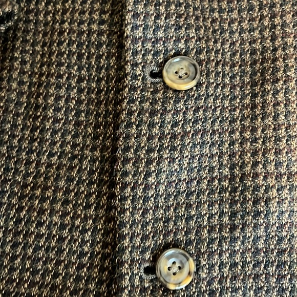 Vintage Oscar de La Renta Men’s Tailored Wool Blazer/ 44L - Picture 6 of 10